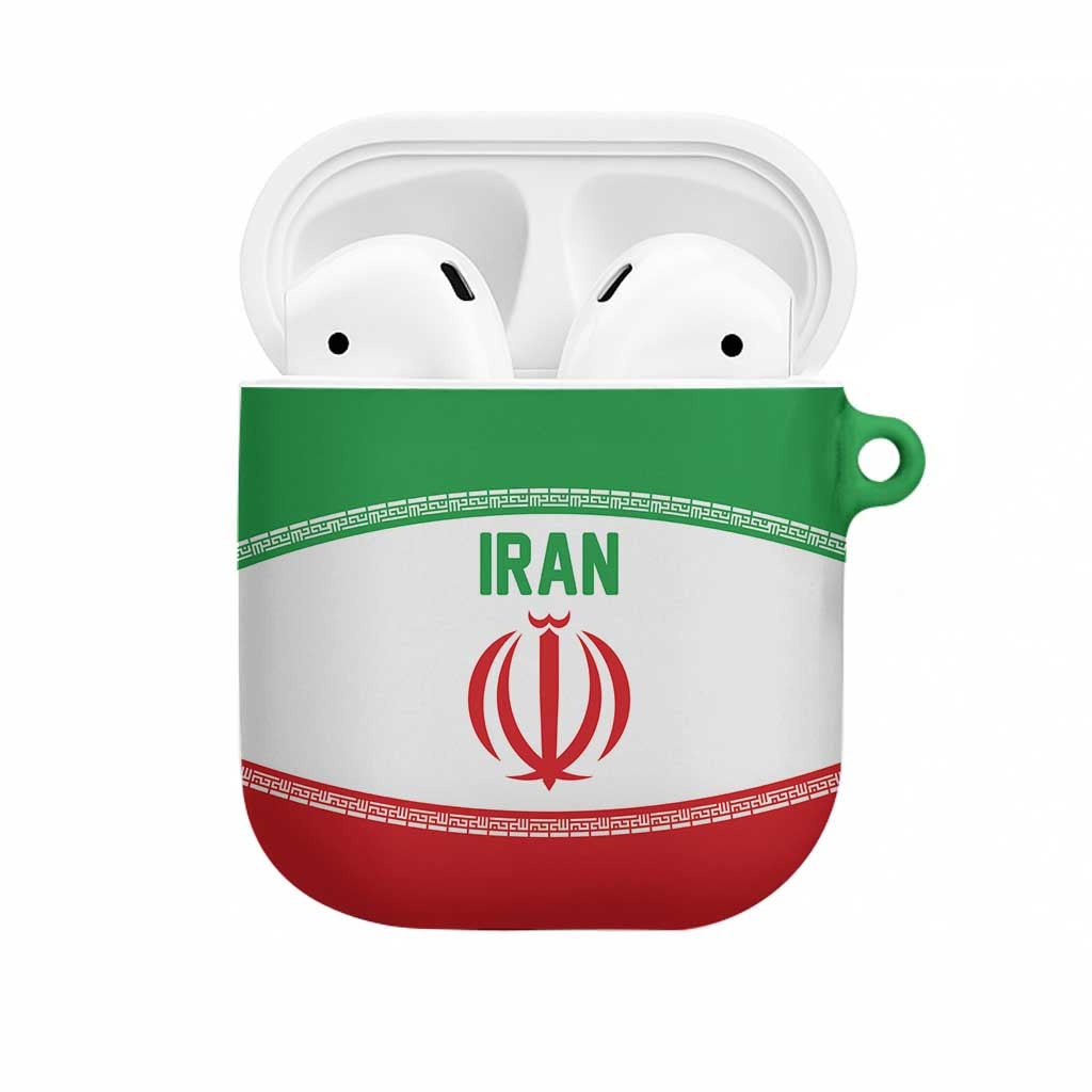 Iran Flag AirPods Case Persian Pride National Colors