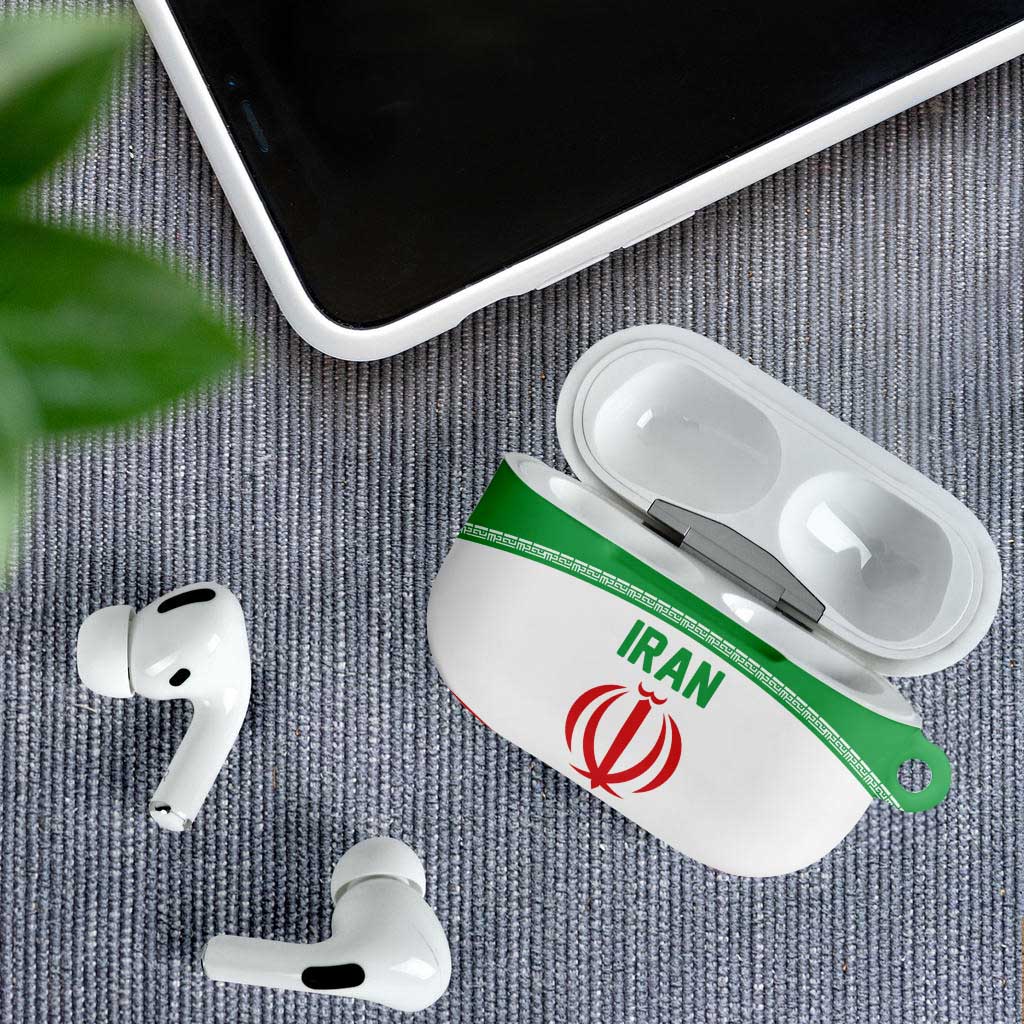 Iran Flag AirPods Case Persian Pride National Colors