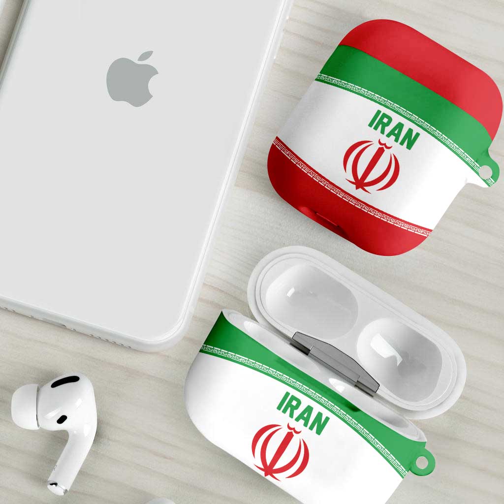 Iran Flag AirPods Case Persian Pride National Colors