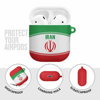 Iran Flag AirPods Case Persian Pride National Colors