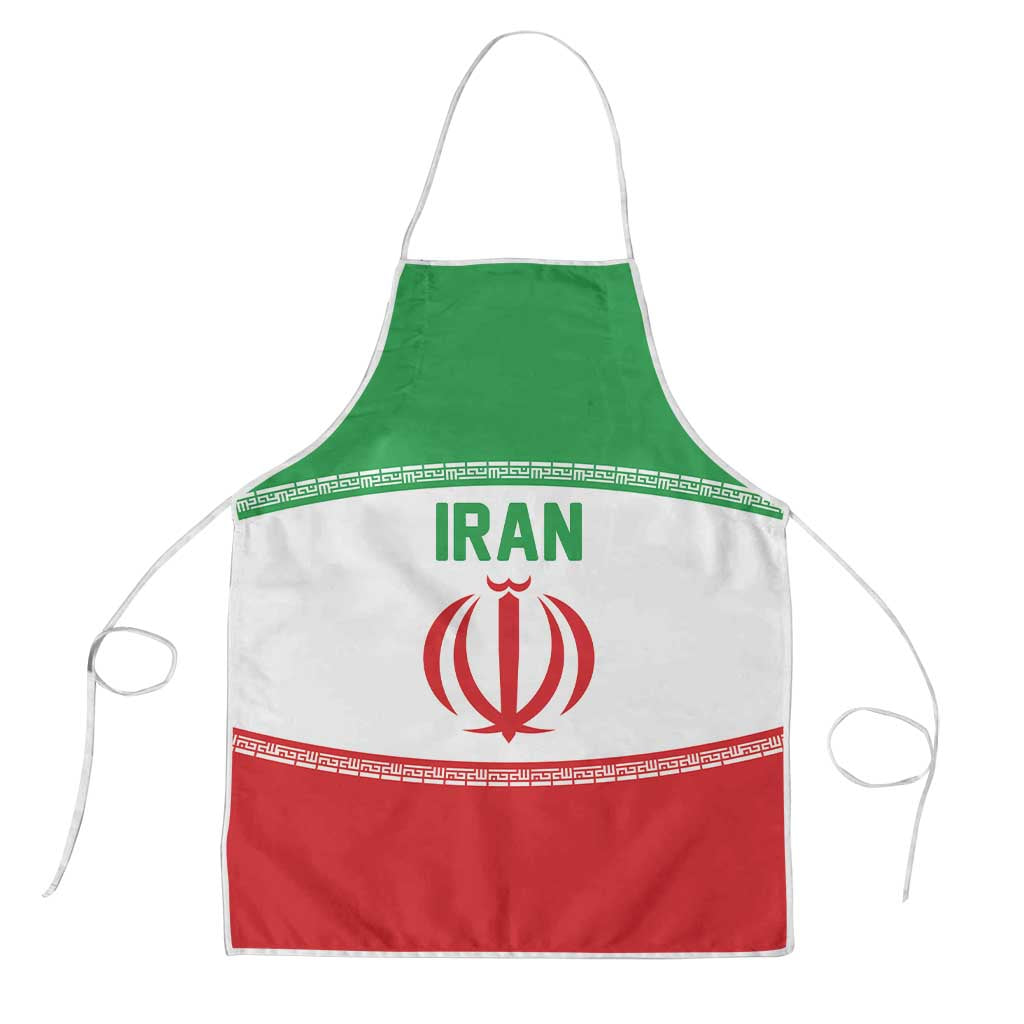 Iran Flag Apron Persian Pride National Colors