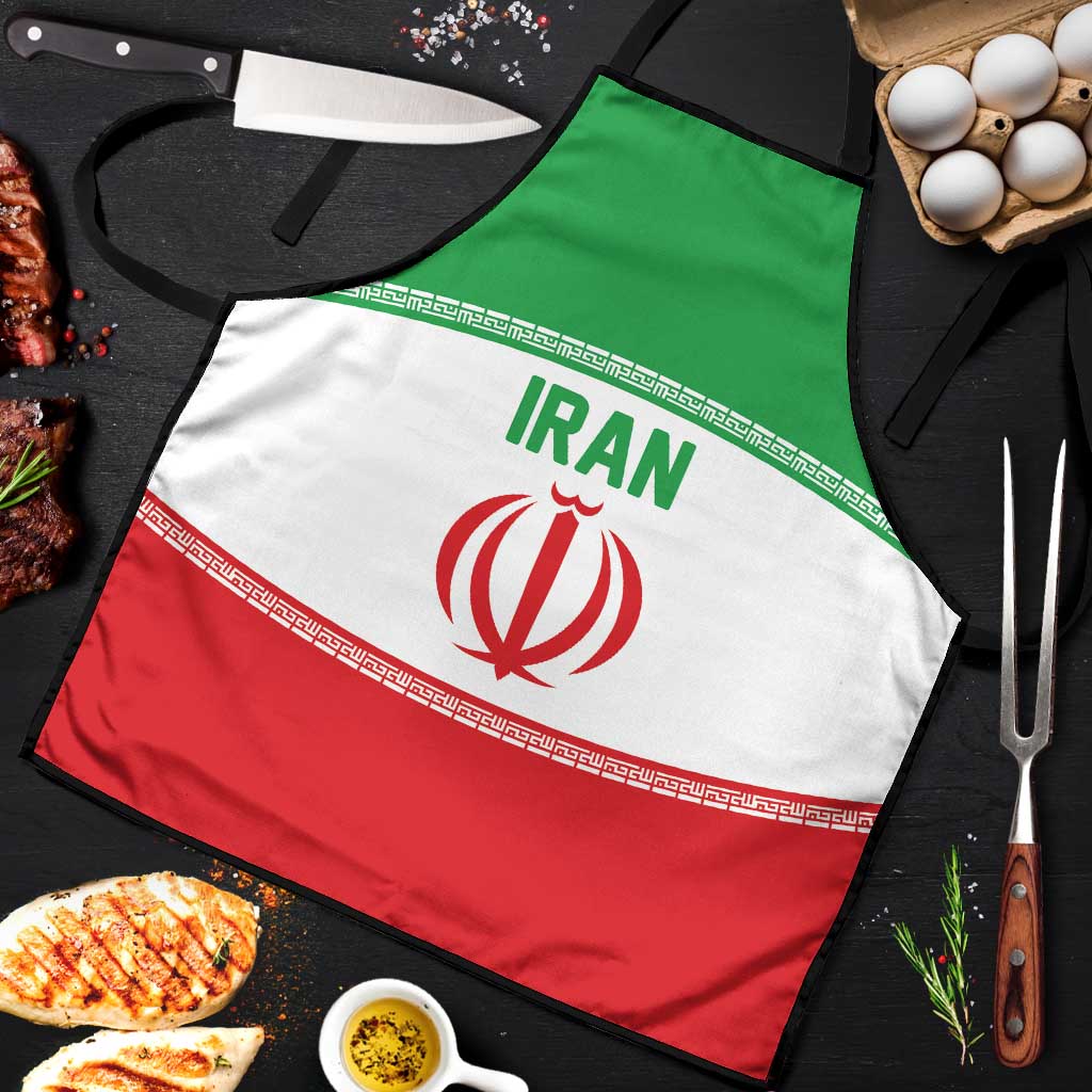 Iran Flag Apron Persian Pride National Colors