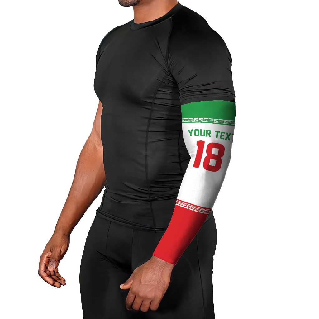 Iran Flag Custom Arm Sleeves Persian Pride National Colors