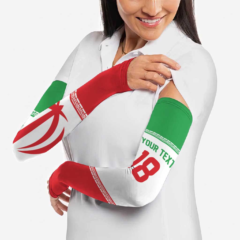 Iran Flag Custom Arm Sleeves Persian Pride National Colors