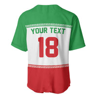 Iran Flag Custom Baseball Jersey Persian Pride National Colors