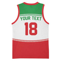 Iran Flag Custom Basketball Jersey Persian Pride National Colors