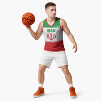 Iran Flag Custom Basketball Jersey Persian Pride National Colors
