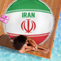 Iran Flag Beach Blanket Persian Pride National Colors