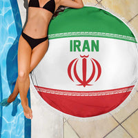 Iran Flag Beach Blanket Persian Pride National Colors