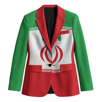 Iran Flag Custom Blazer Persian Pride National Colors