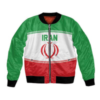 Iran Flag Custom Bomber Jacket Persian Pride National Colors