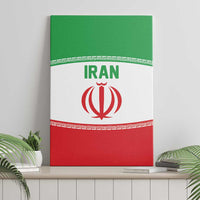 Iran Flag Canvas Wall Art Persian Pride National Colors
