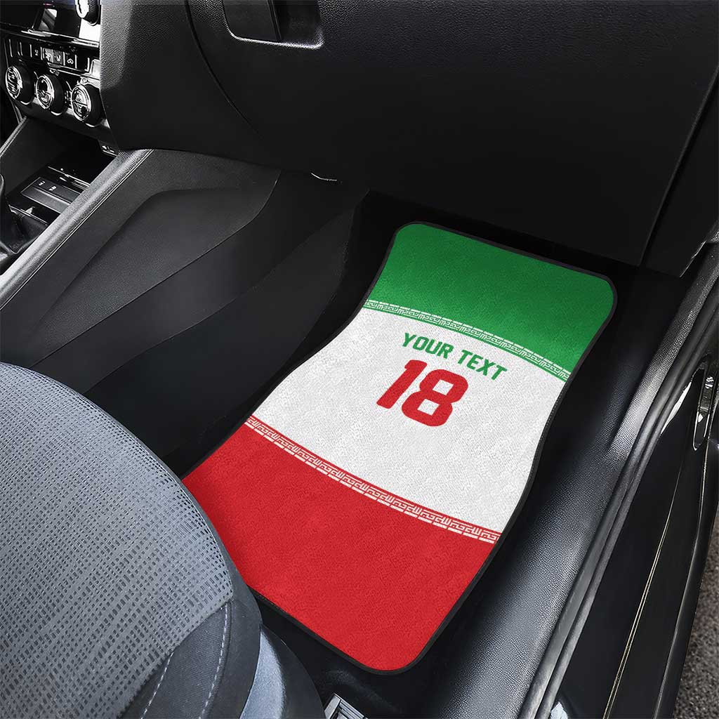 Iran Flag Custom Car Mats Persian Pride National Colors