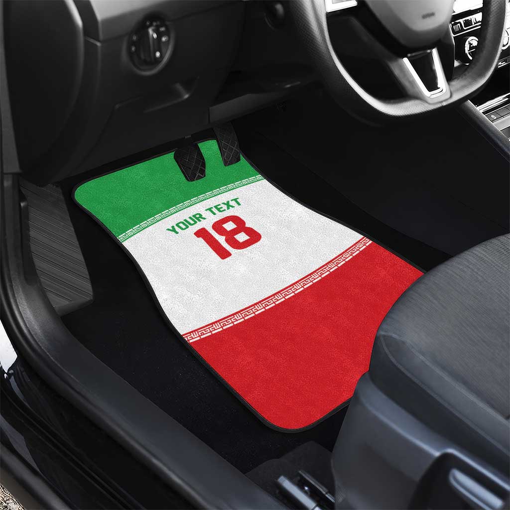 Iran Flag Custom Car Mats Persian Pride National Colors