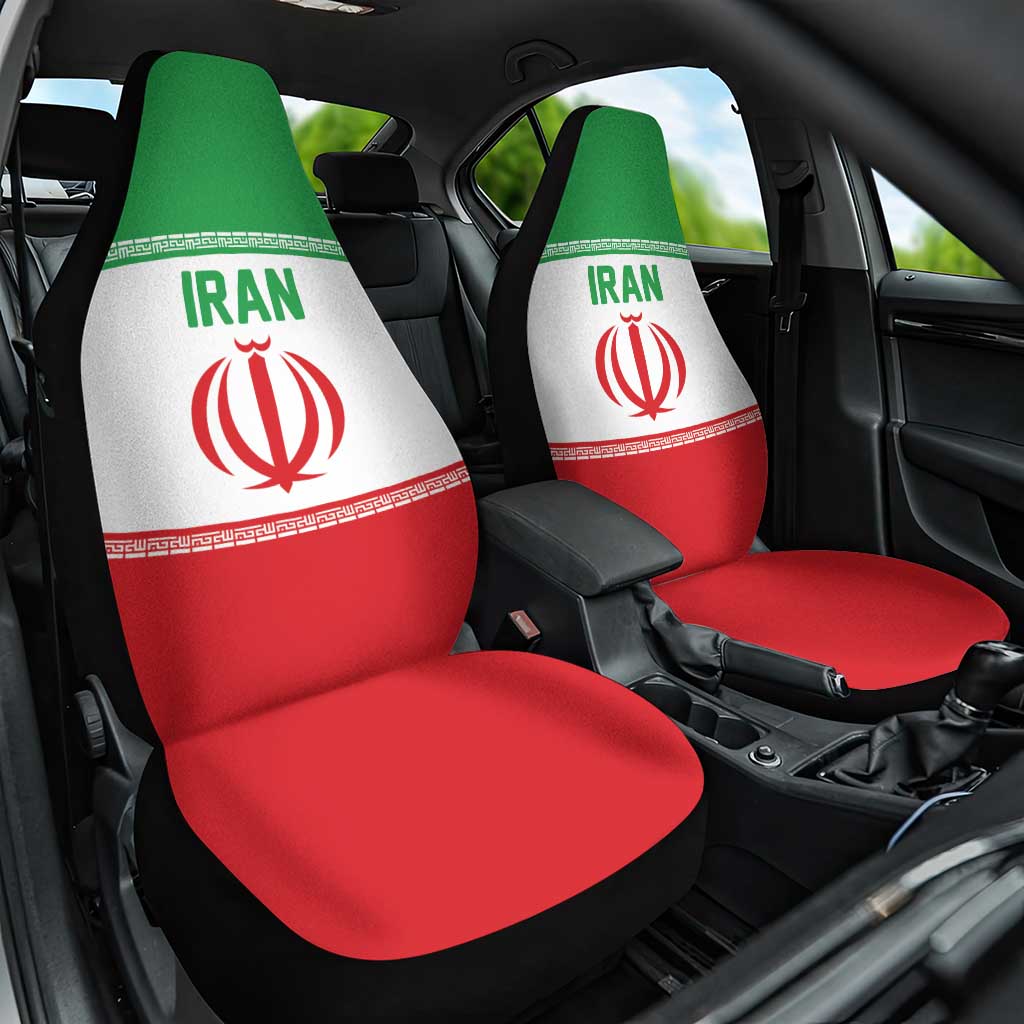 Iran Flag Car Seat Cover Persian Pride National Colors