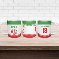 Iran Flag Custom Ceramic Mug Persian Pride National Colors