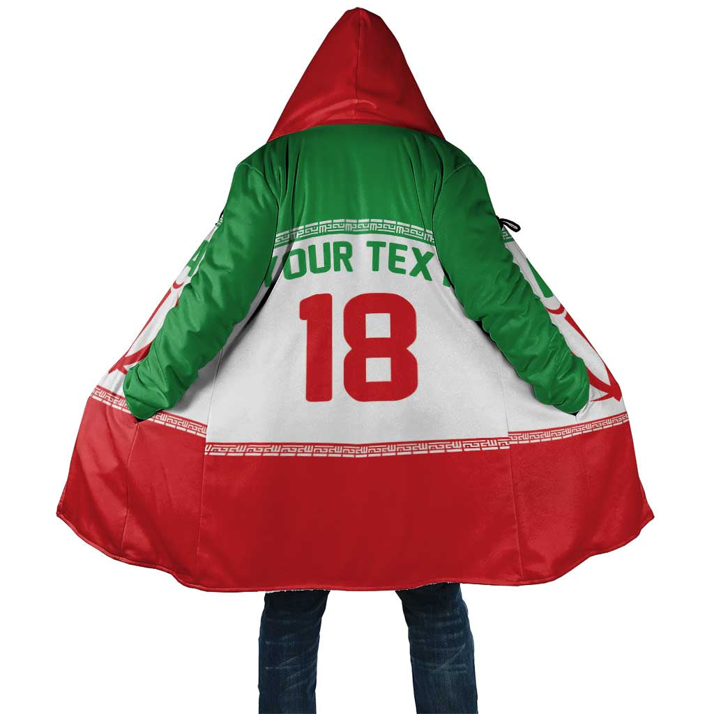 Iran Flag Custom Cloak Persian Pride National Colors