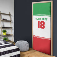 Iran Flag Custom Door Cover Persian Pride National Colors
