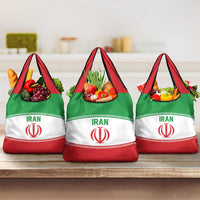 Iran Flag Grocery Bag Persian Pride National Colors