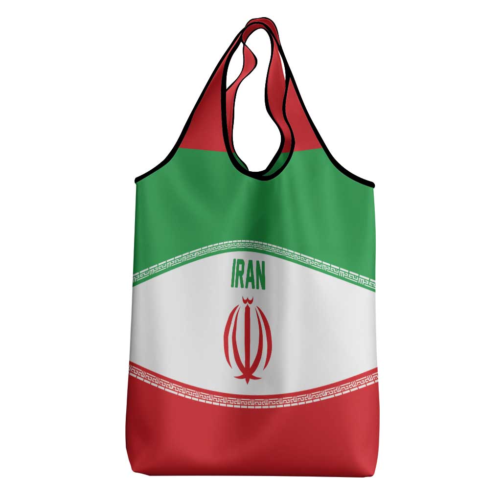 Iran Flag Grocery Bag Persian Pride National Colors