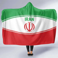 Iran Flag Hooded Blanket Persian Pride National Colors