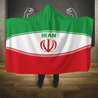 Iran Flag Hooded Blanket Persian Pride National Colors