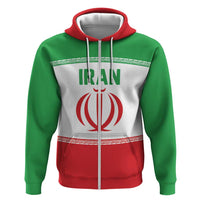 Iran Flag Custom Hoodie Persian Pride National Colors