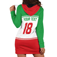 Iran Flag Custom Hoodie Dress Persian Pride National Colors