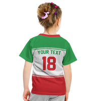 Iran Flag Custom Kid T Shirt Persian Pride National Colors