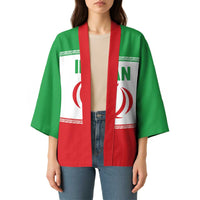 Iran Flag Custom Kimono Persian Pride National Colors