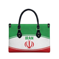 Iran Flag Leather Bag Persian Pride National Colors