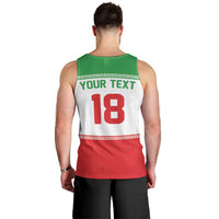 Iran Flag Custom Men Tank Top Persian Pride National Colors