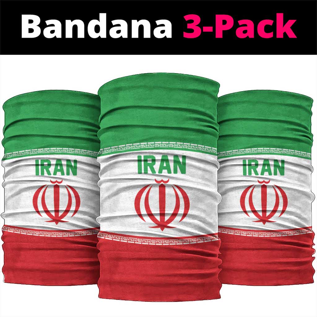 Iran Flag Neck Gaiter Persian Pride National Colors