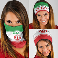 Iran Flag Neck Gaiter Persian Pride National Colors