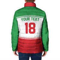 Iran Flag Custom Padded Jacket Persian Pride National Colors