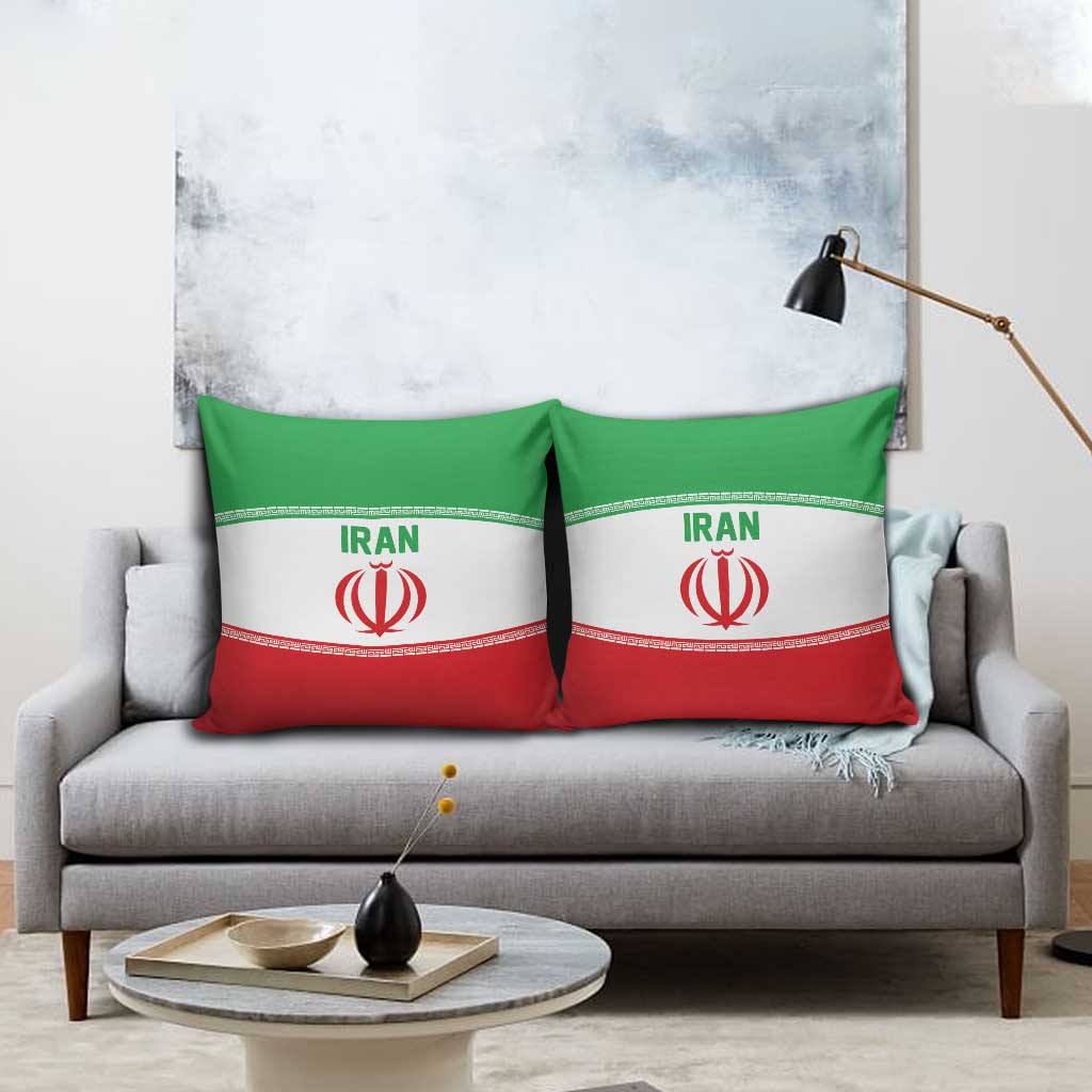 Iran Flag Pillow Cover Persian Pride National Colors