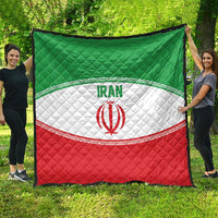 Iran Flag Quilt Persian Pride National Colors
