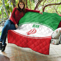 Iran Flag Quilt Persian Pride National Colors