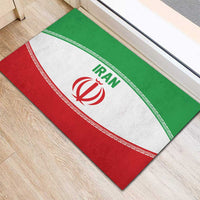 Iran Flag Rubber Doormat Persian Pride National Colors