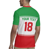 Iran Flag Custom Rugby Jersey Persian Pride National Colors