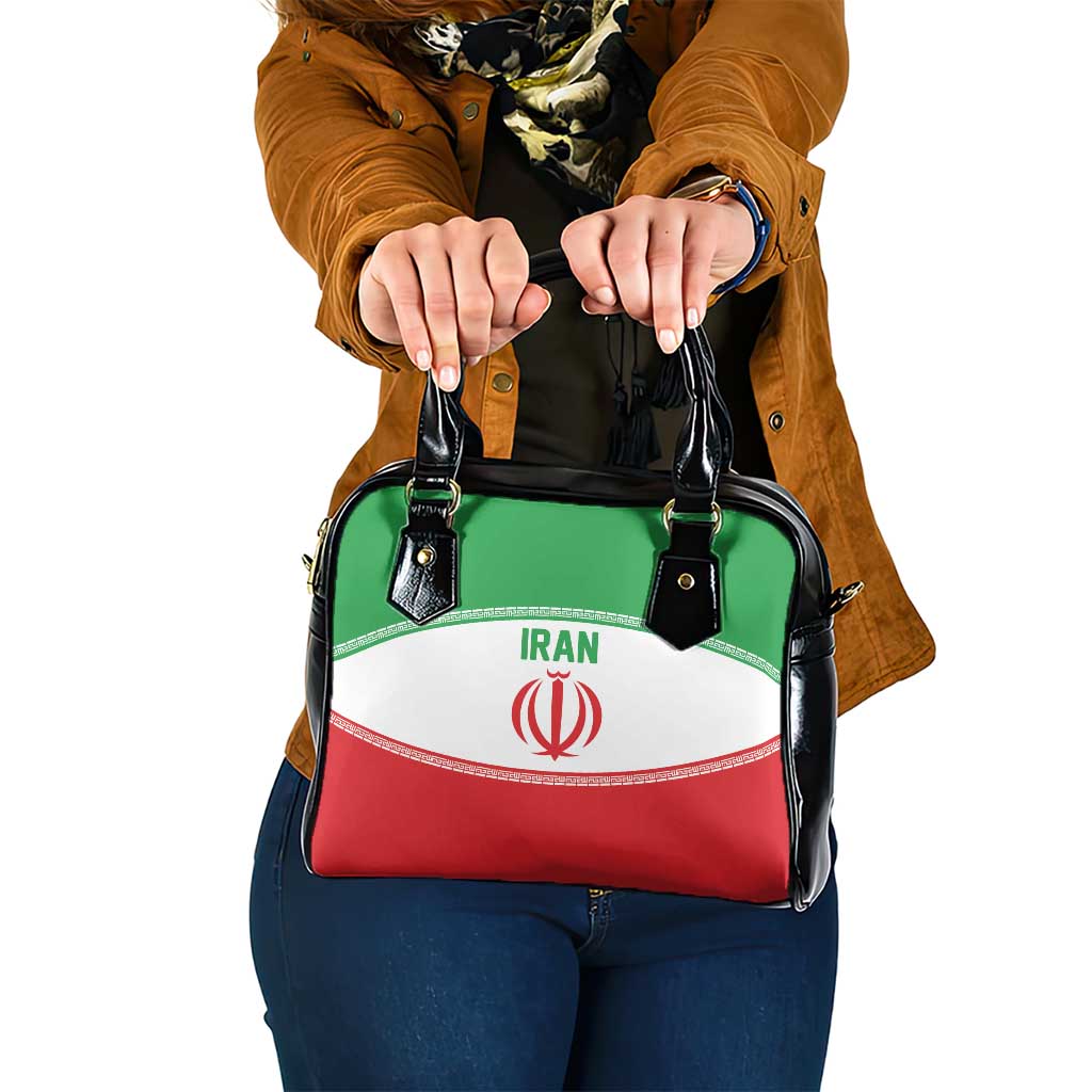 Iran Flag Shoulder Handbag Persian Pride National Colors