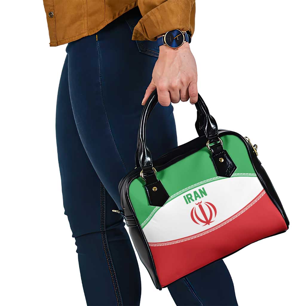 Iran Flag Shoulder Handbag Persian Pride National Colors