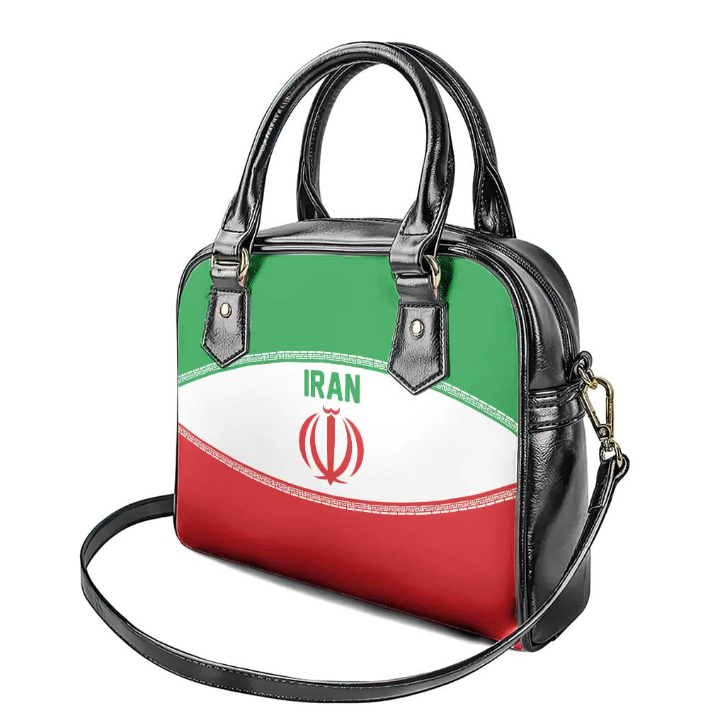 Iran Flag Shoulder Handbag Persian Pride National Colors