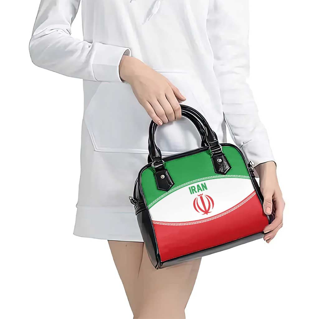 Iran Flag Shoulder Handbag Persian Pride National Colors