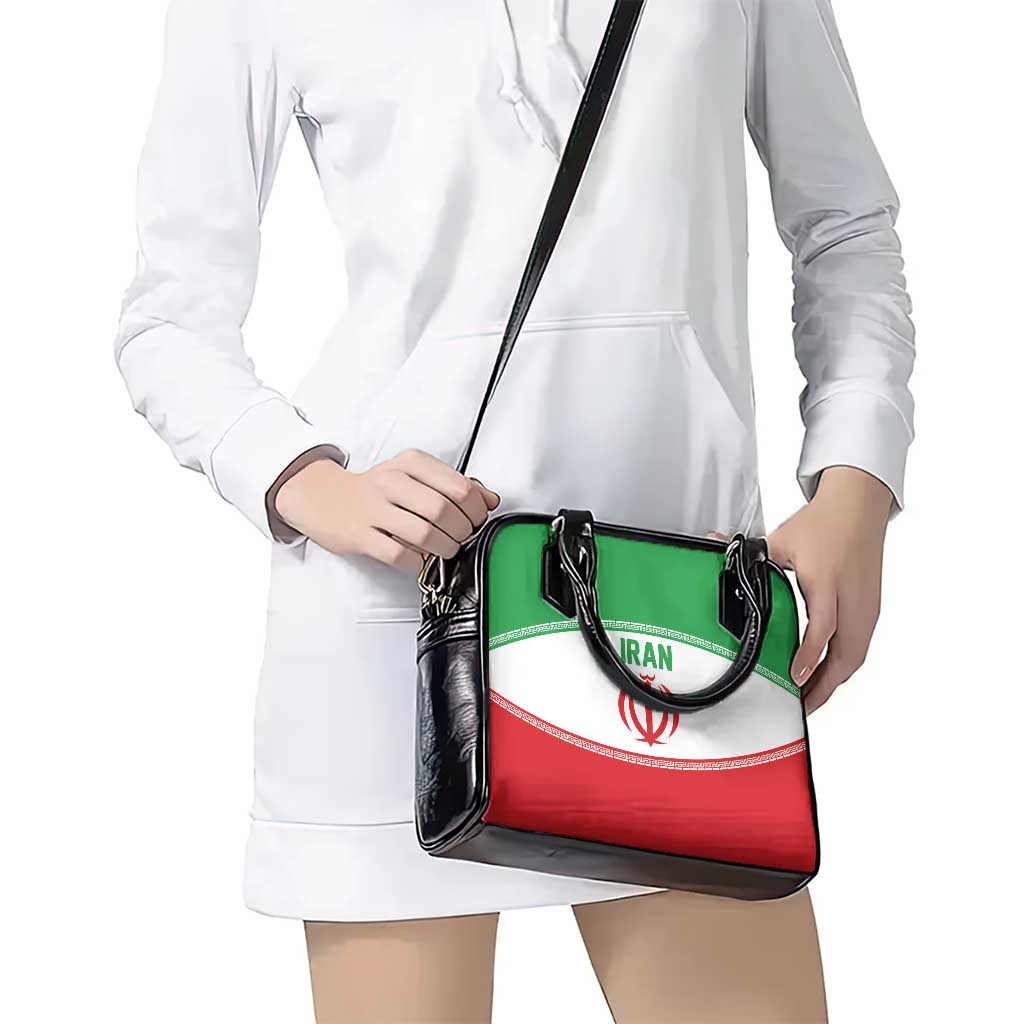 Iran Flag Shoulder Handbag Persian Pride National Colors