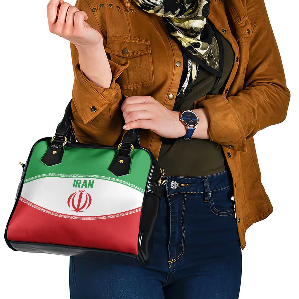Iran Flag Shoulder Handbag Persian Pride National Colors