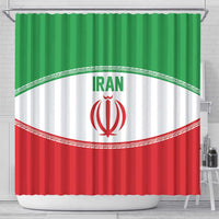 Iran Flag Shower Curtain Persian Pride National Colors