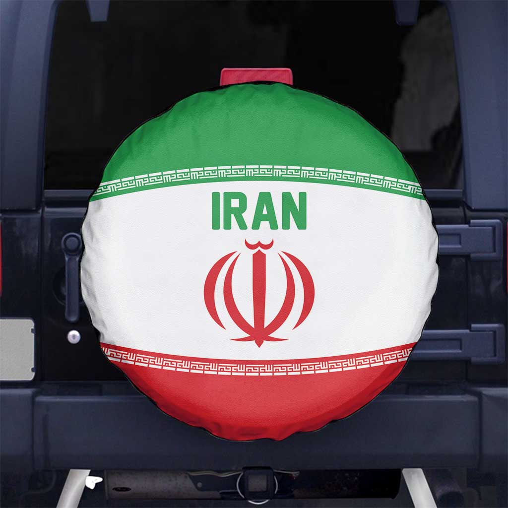 Iran Flag Spare Tire Cover Persian Pride National Colors