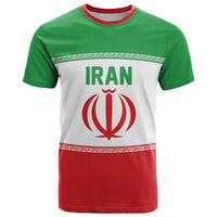 Iran Flag Custom T Shirt Persian Pride National Colors
