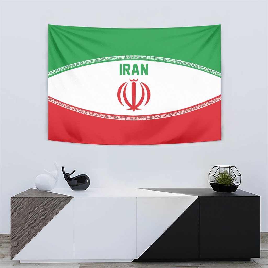 Iran Flag Tapestry Persian Pride National Colors